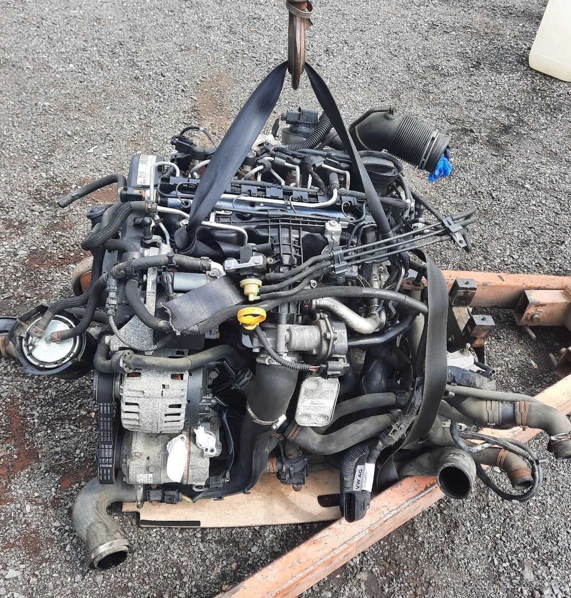 nd ze škoda octavia 2, 1.6.TDI 77kW, bílá, barva 9559 - 4