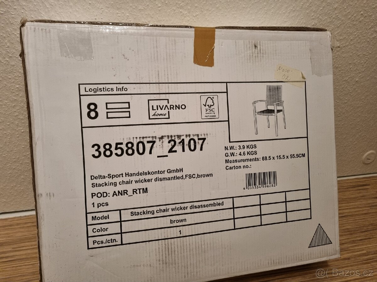 LIVARNO home Stohovatelná židle Valencia - 4