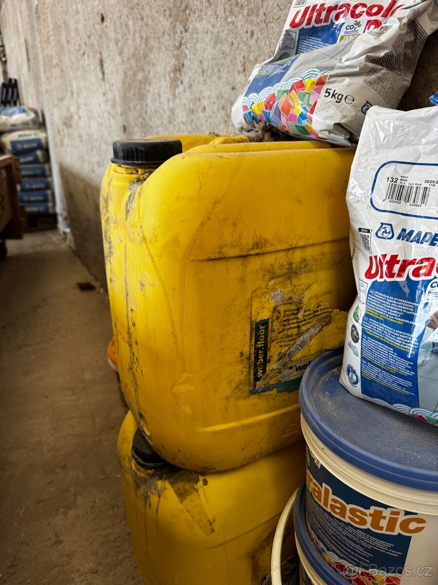 Mix všeho malta dlazdicky lepidla - 4