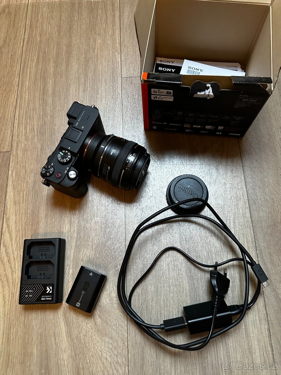 Prodám Sony a7c + tri objektivy - 4