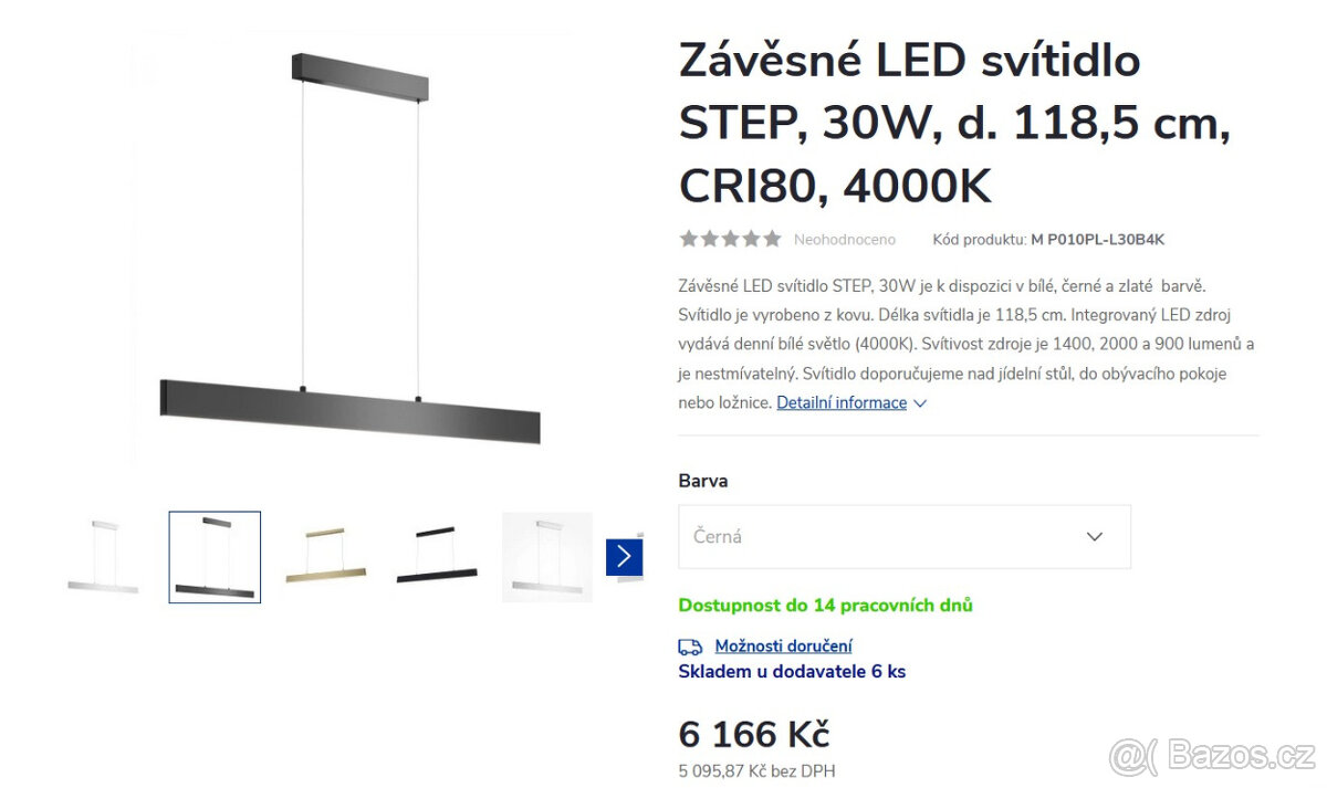 LED lustr Maytoni STEP - 4