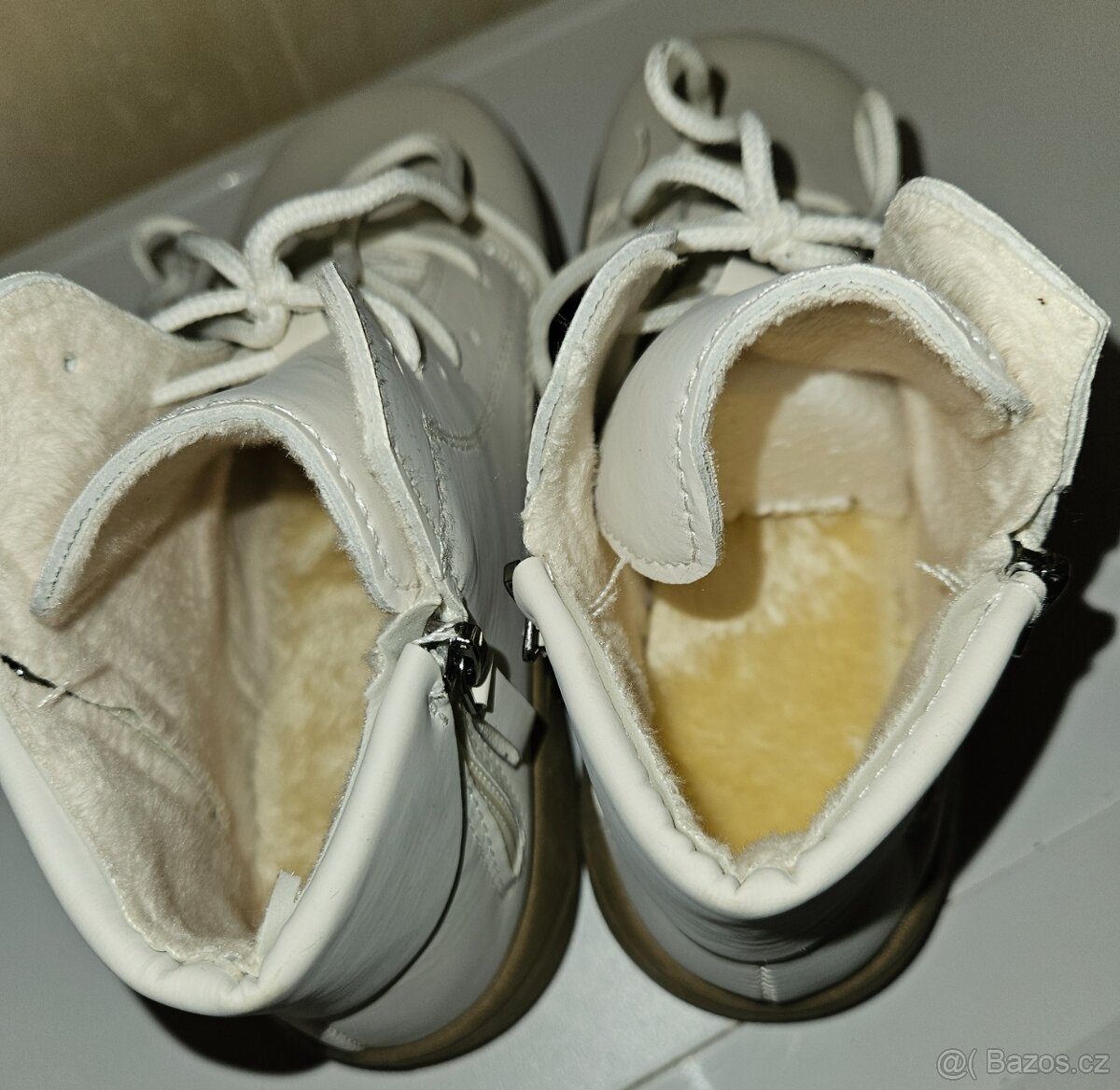 Dámské bílé boty č. 37 - nové. - 4