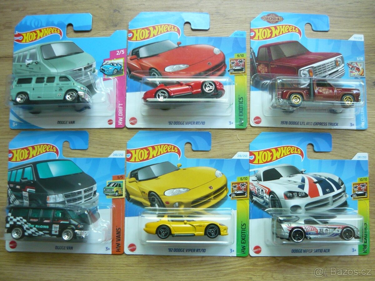 AUTÍČKA HOT WHEELS - 4