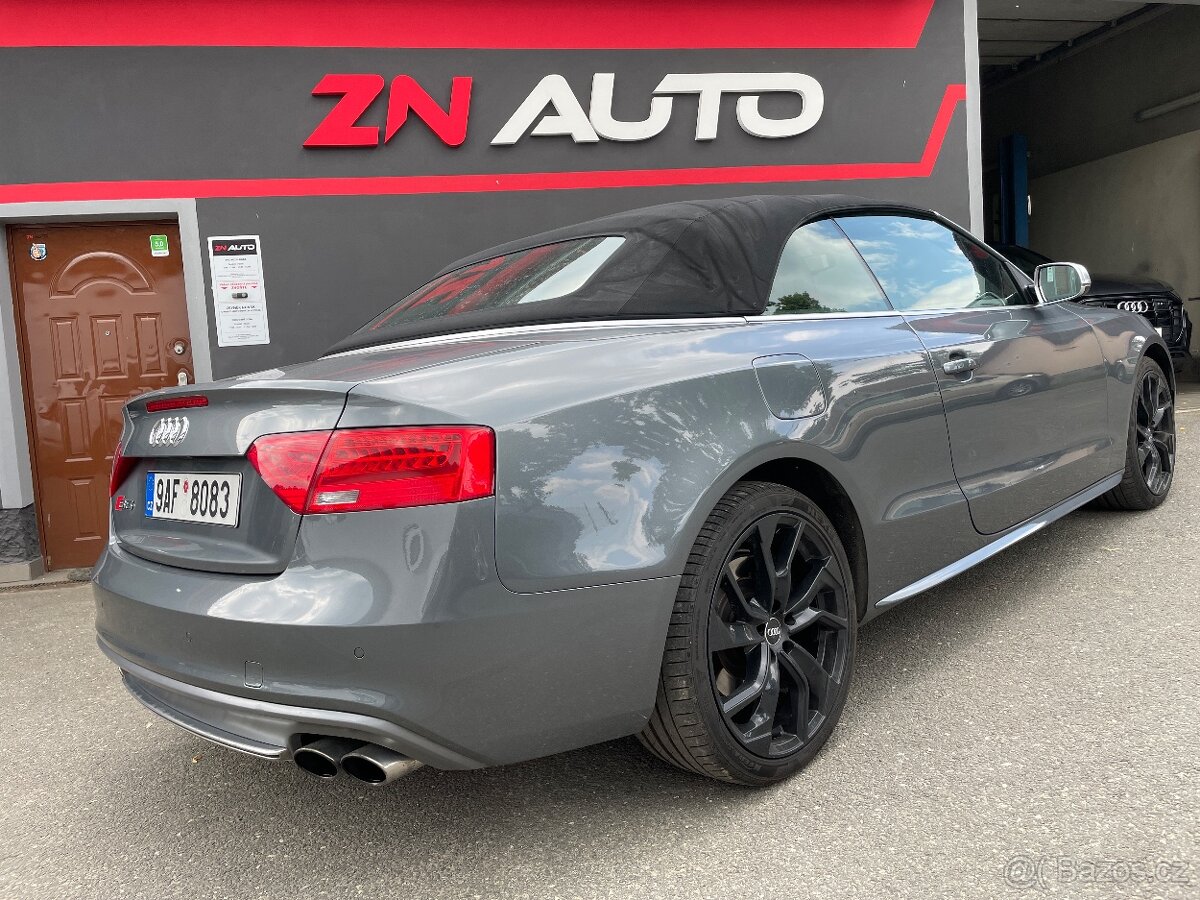 Audi S5 kabrio 3.0 TFSI Quattro, krásný stav - 4
