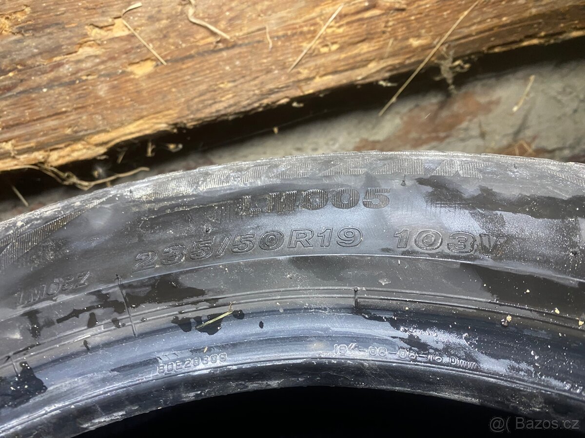 BRIDGESTONE 235/50 r19 zimní - 4