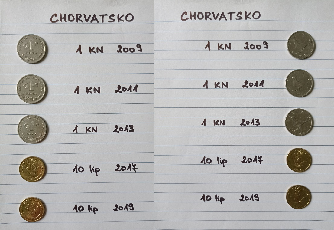 Staré mince (ČSSR,ČSFR,ČR + zahraničí) - 4