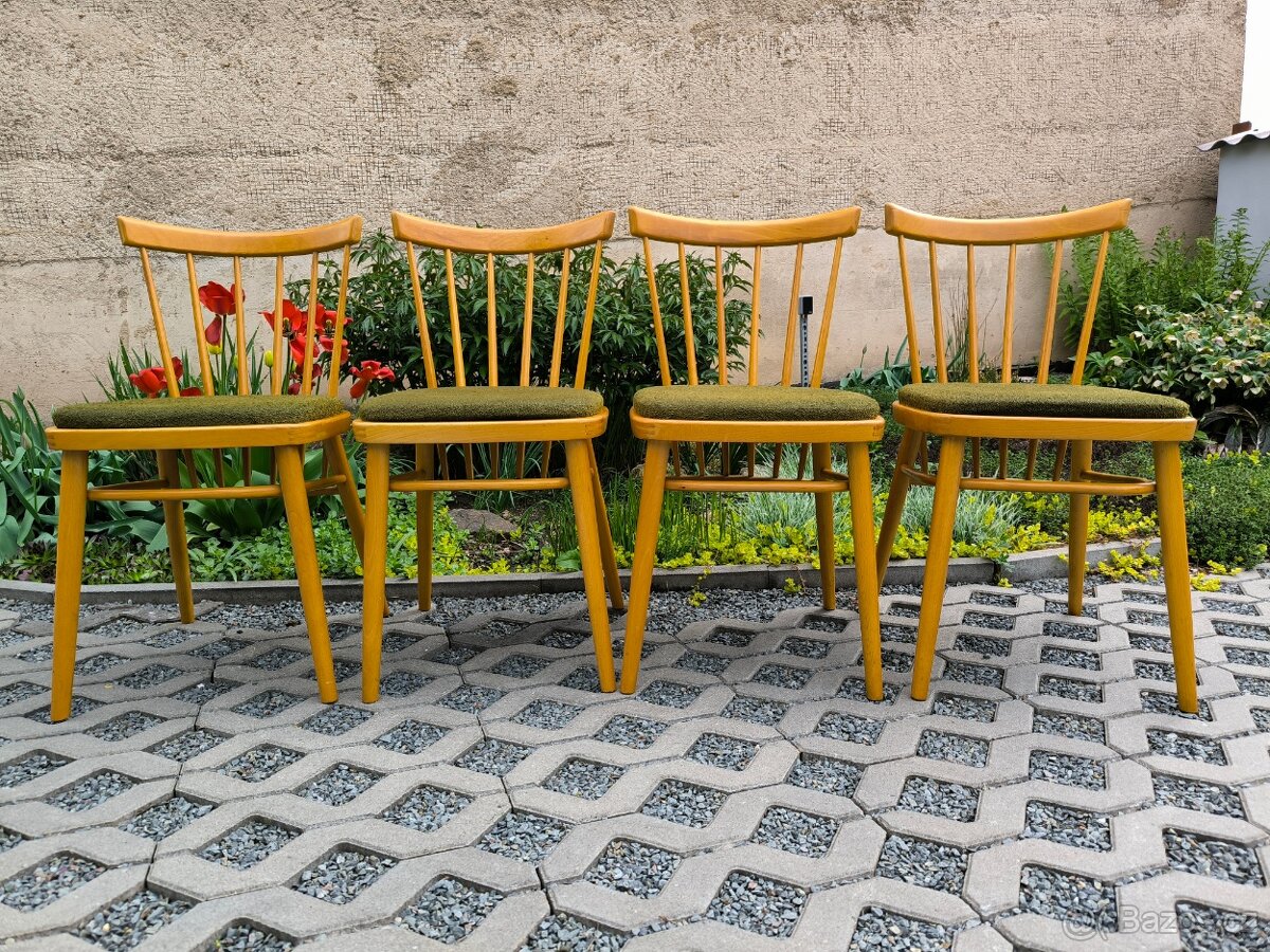 Retro jídelní židle F. Jirák - Brusel 60. léta - 4