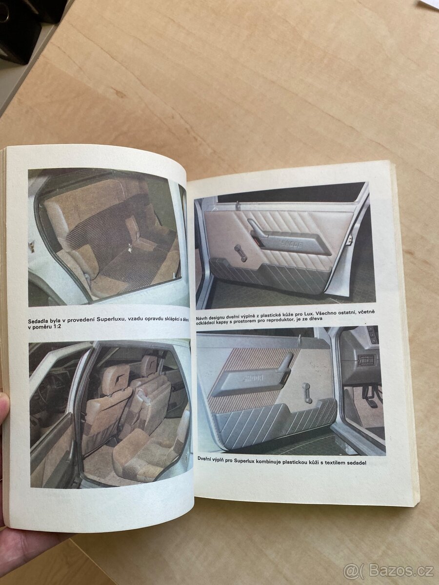 Kniha ČSSR ŠKODA FAVORIT VYJIZDI - - 4