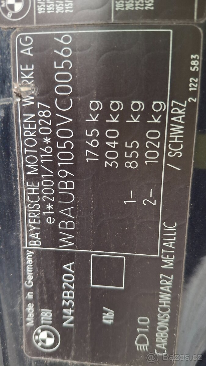 BMW 118i M paket zachovalé auto Říčany - 4