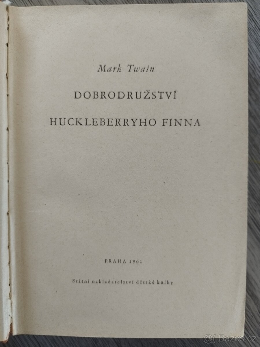 Mark Twain - Dobrodružství Huckleberryho Finna - 4