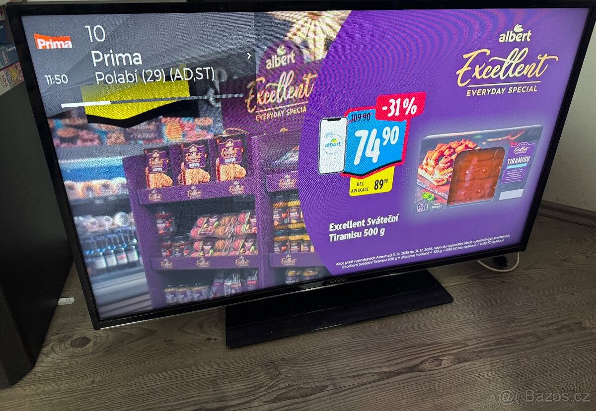 Smart tv televize hyundai 43 108cm smart - 4