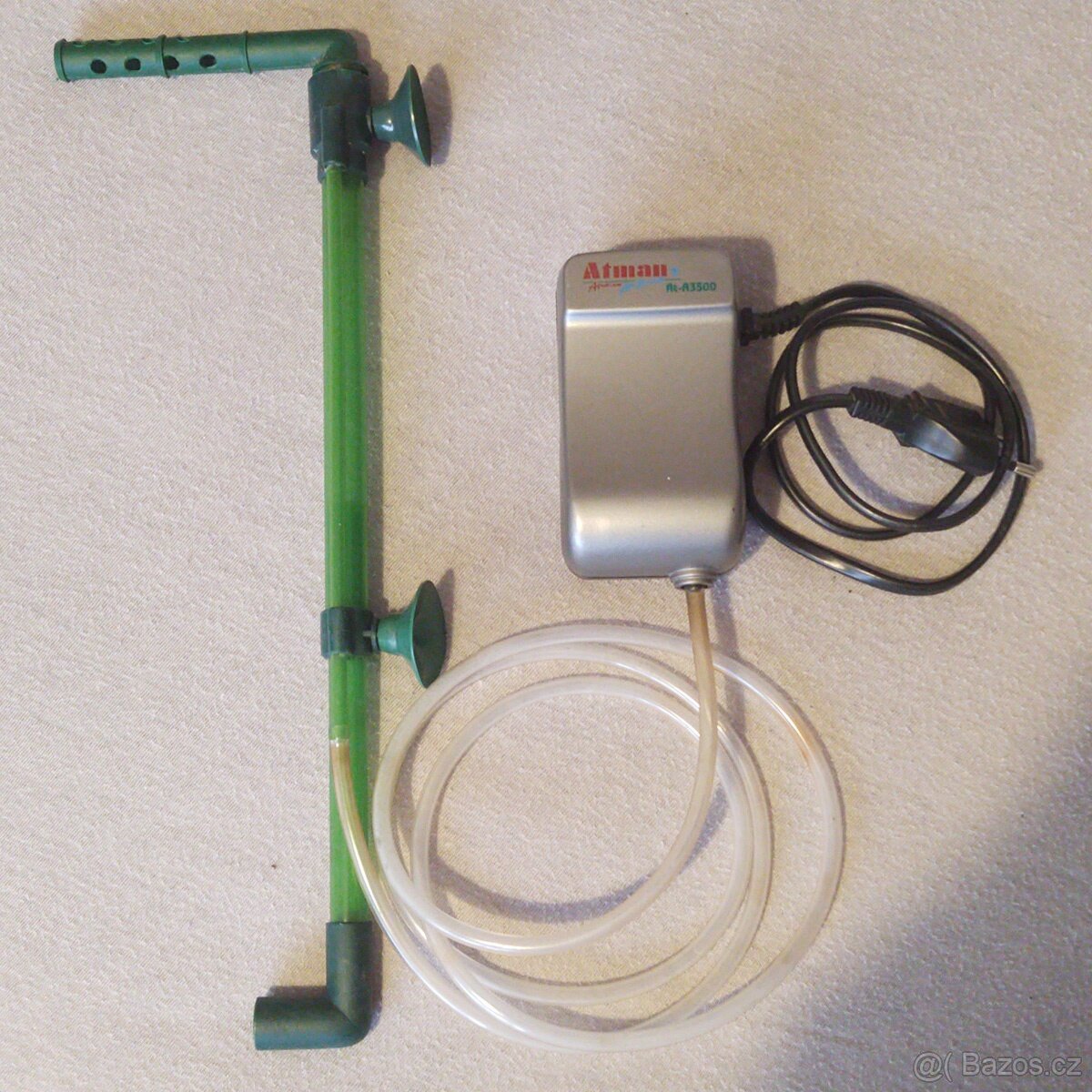 Akvárium cca 45 l s příslušenstvím - 4