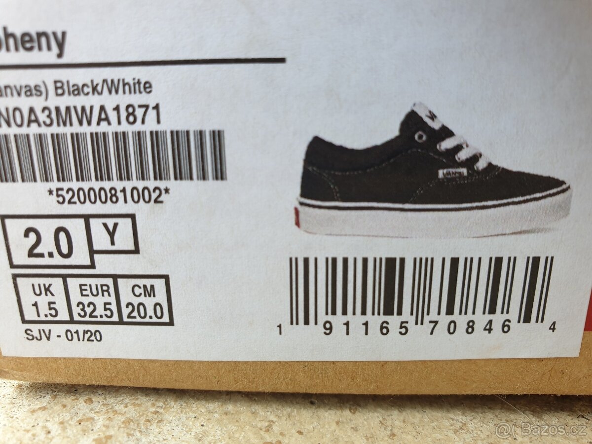 Tenisky Vans vel. 32,5 top stav - 4