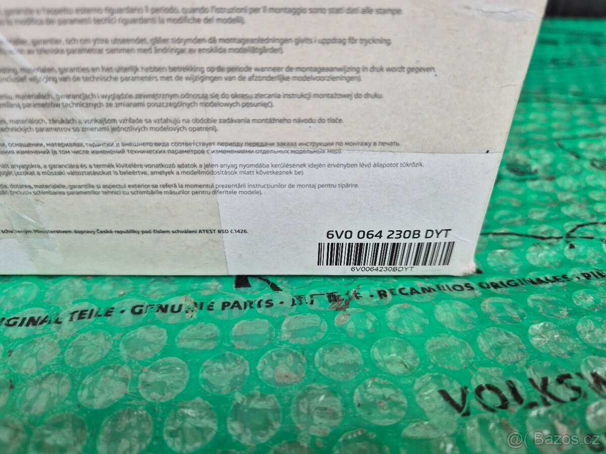 manžeta řadicí páky Škoda Fabia 6V0064230BDYT - 4