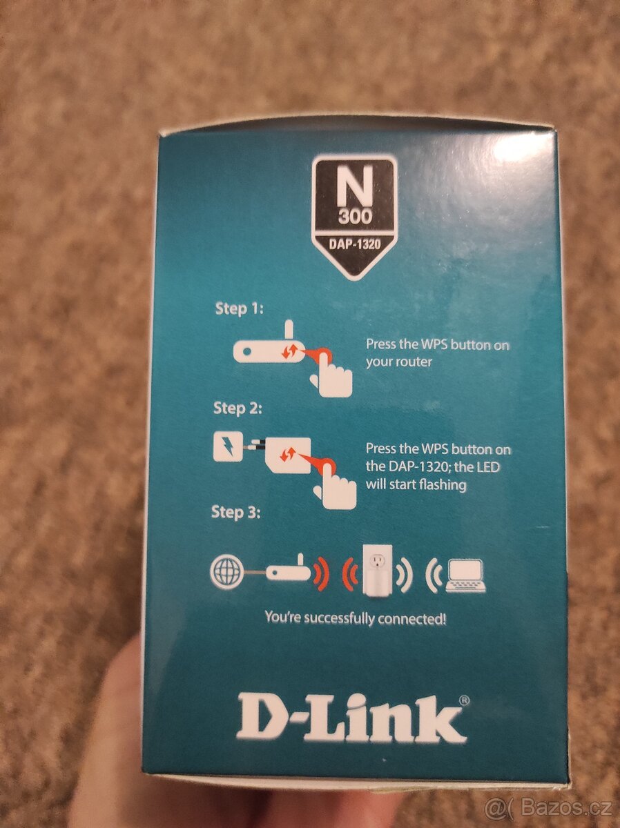 Prodám WiFi extender D link nepoužívaný. - 4