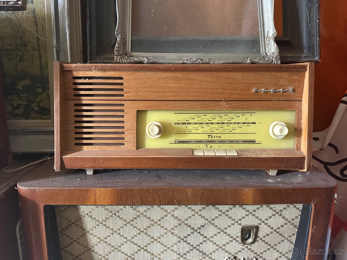 Prodám 6 starožitných rádií Tesla - 4
