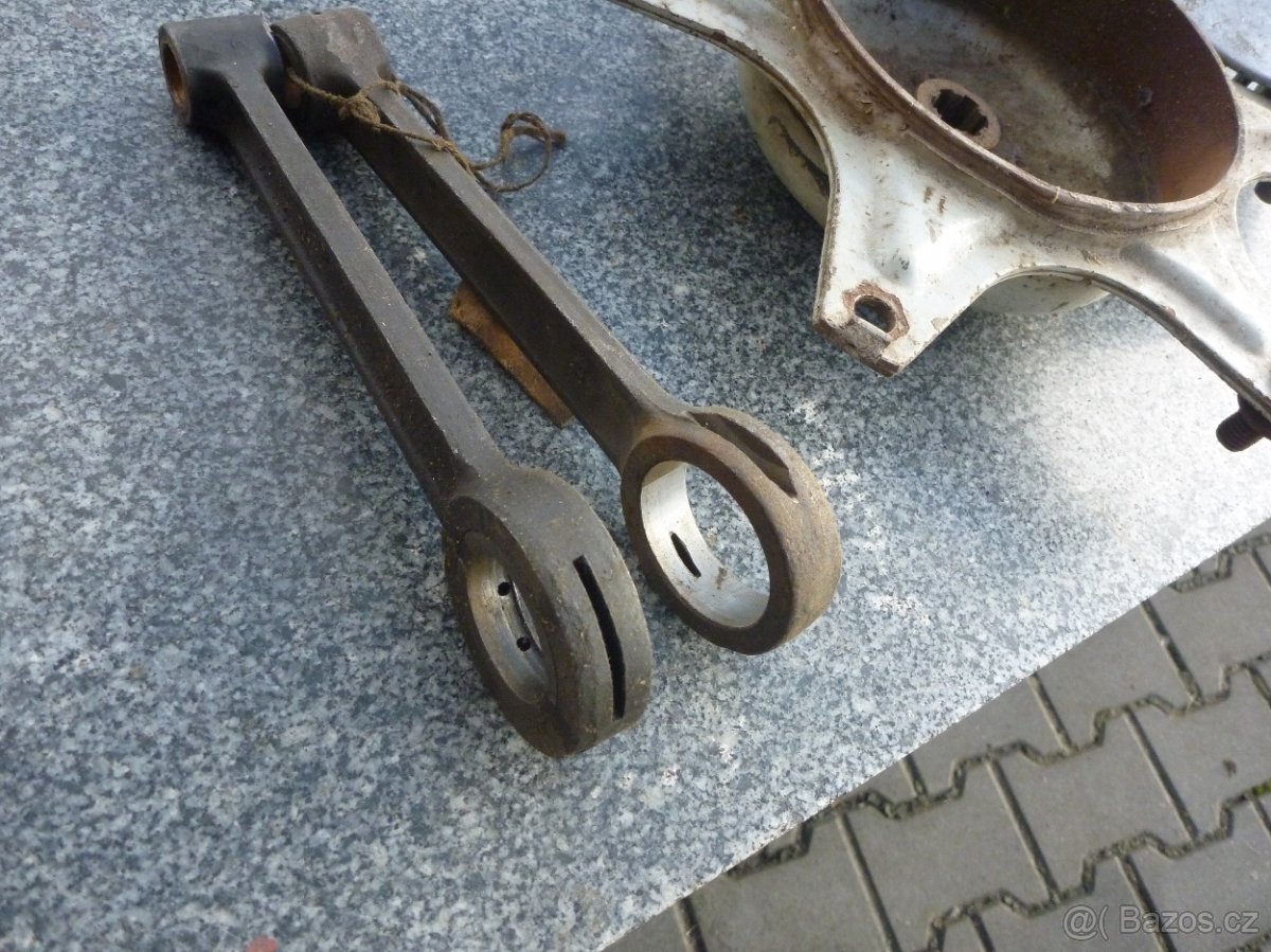 ojnice jawa 250,čz skůtr kolo,hlava čz 150 - 4