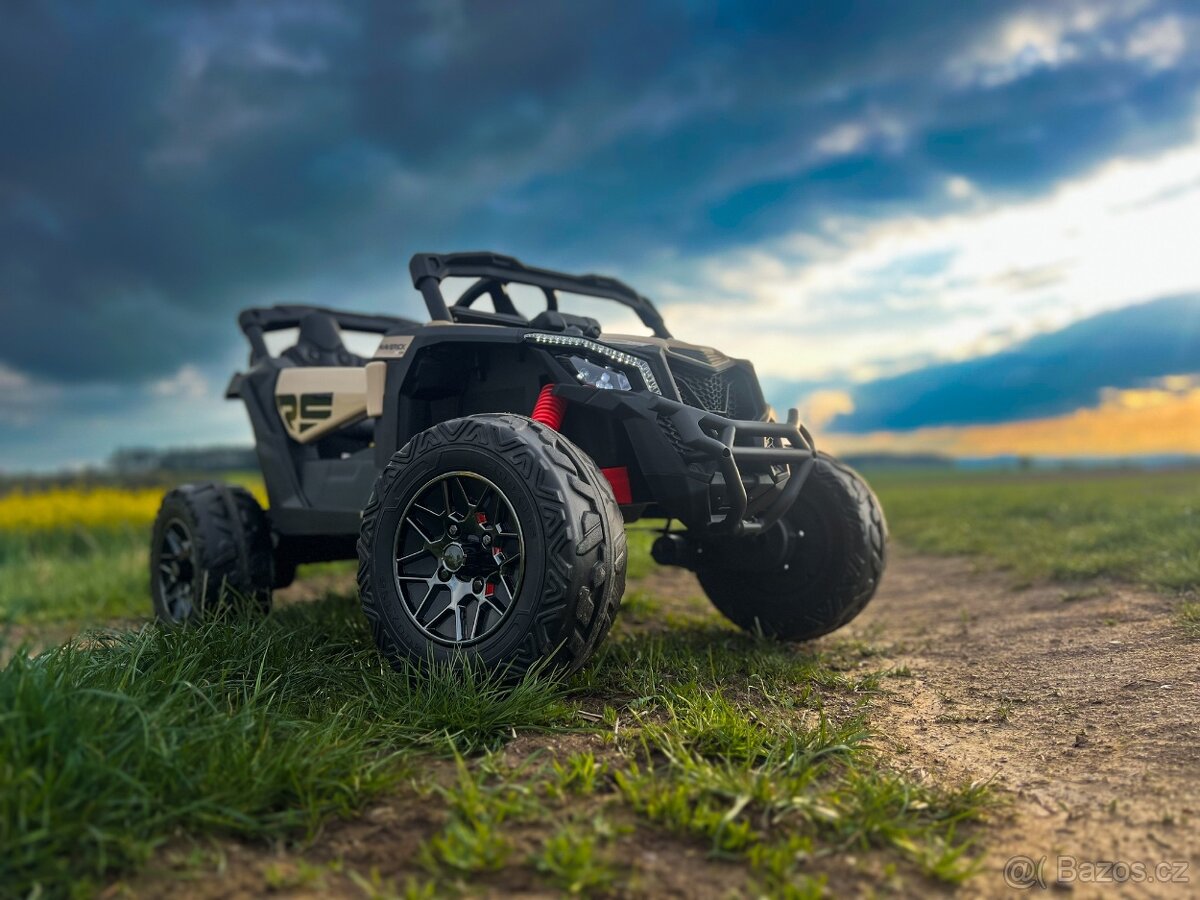 Dětská buggy pro 1 dítě - CAN-AM Maverick 800W - 4
