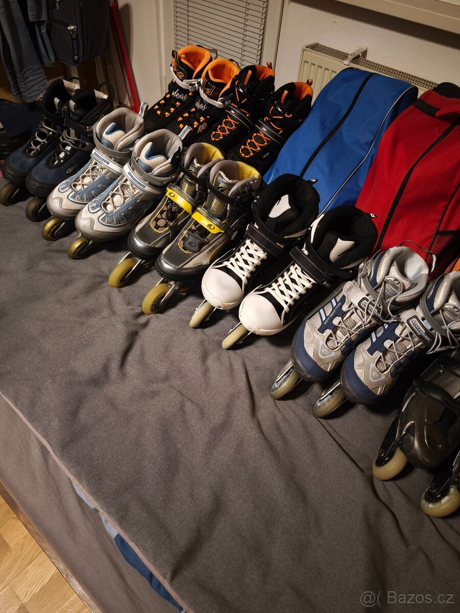 Výprodej bruslařského klubu - Inline brusle vel. 37-45 - 4