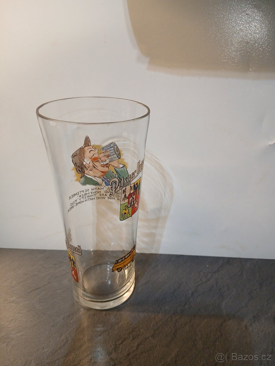 Pivní sklenice Pilsner Urquell 1968 - 4