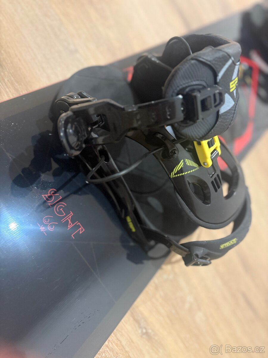 Snowboard Gravity Silent s vázáním SP Fastec Private B - 4