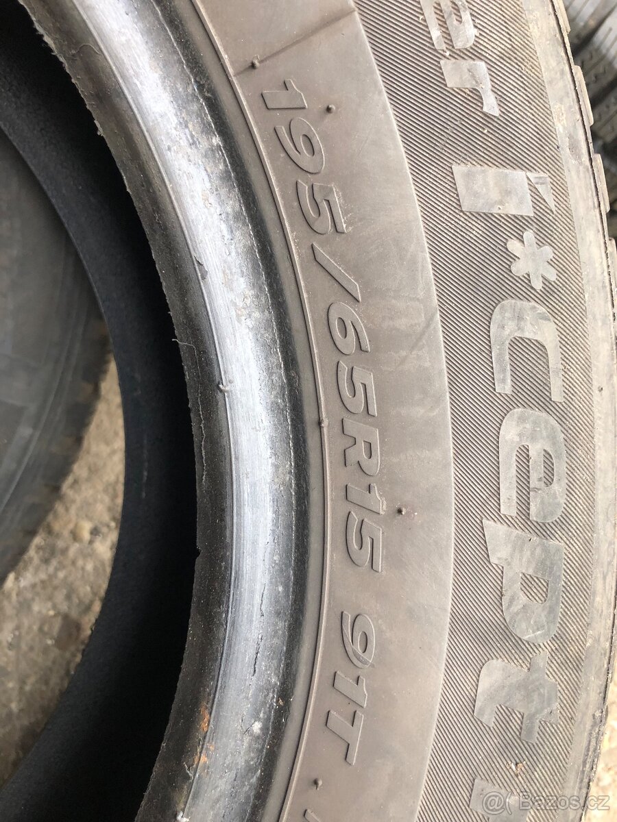 Zimni pneu hankook 195/65r15 - 4