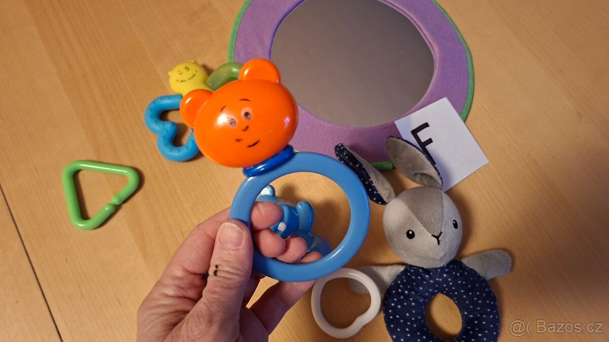 Lucka F - sada zrcátko, štěrchátka - 4