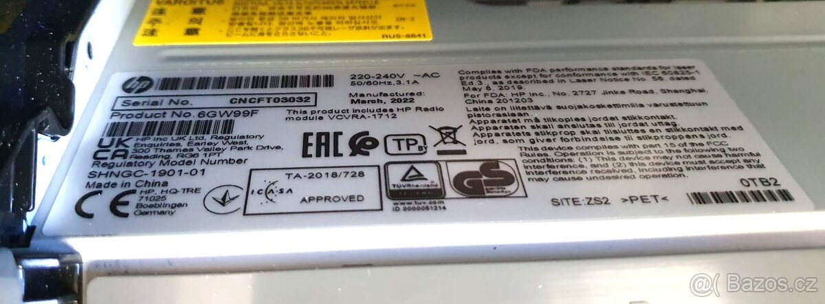 Multifunkční HP LaserJet - 4