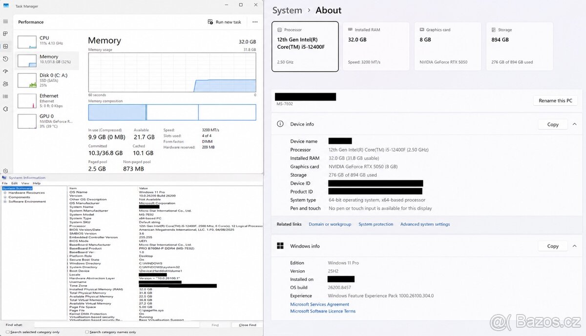 Prodávám herní PC + monitorem - 4