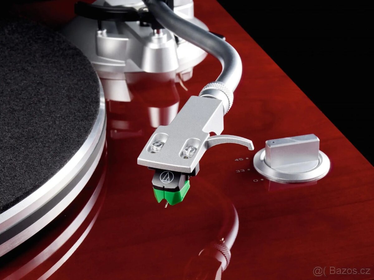 TEAC TN-3B-SE Cherry Red s vložkou Audio Technica - 4