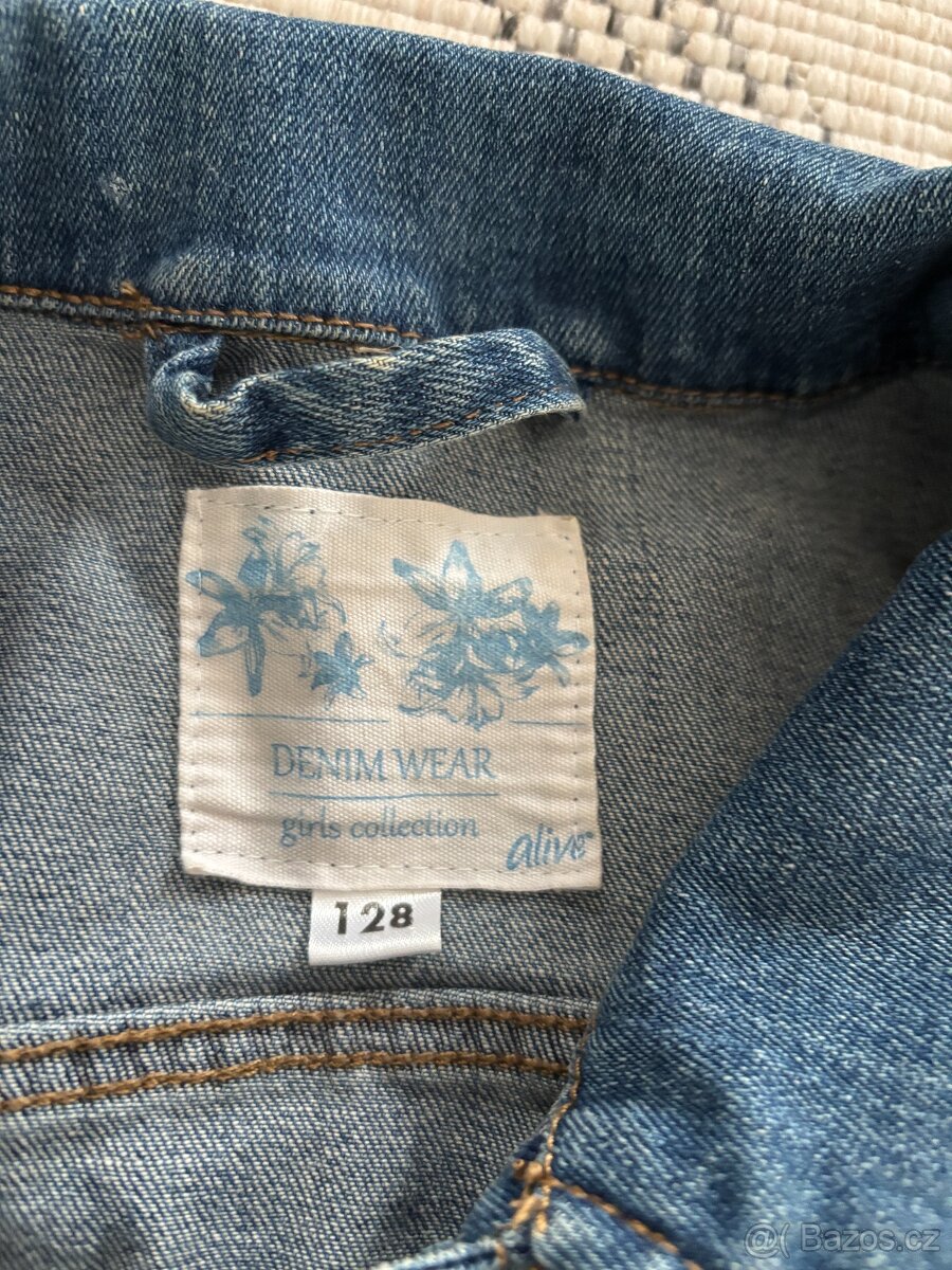 Džínová bunda 128 - 4