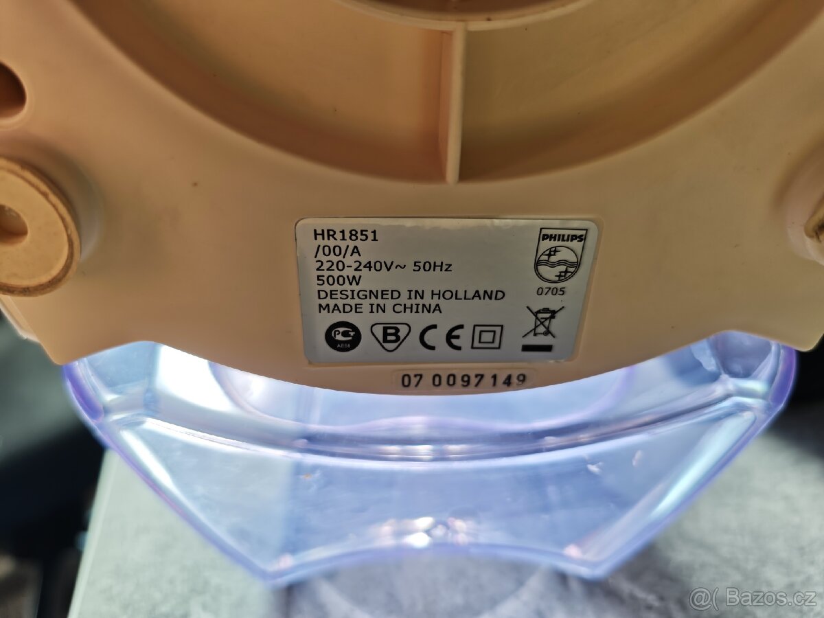 Odšťavňovač Philips HR1851 nevyužitý - 4