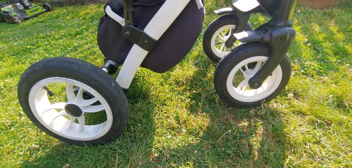 Kočárek Baby merc faster 2, 3 v 1 zelený - 4