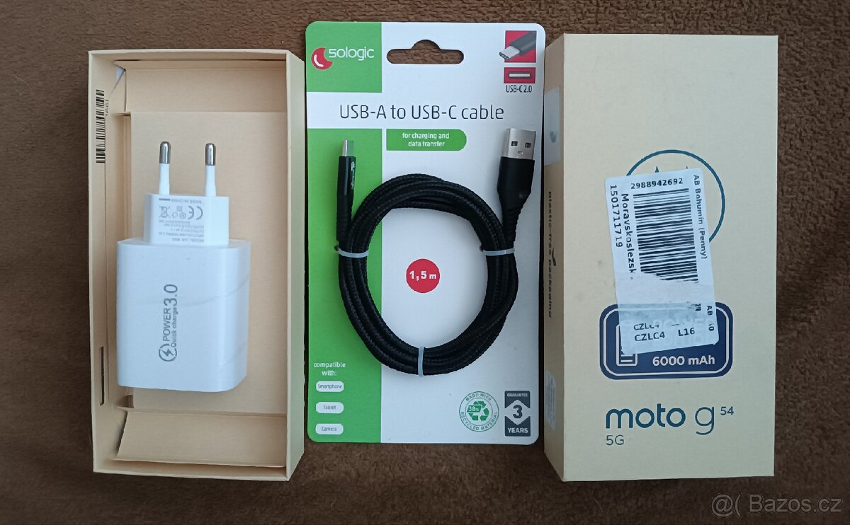 Mobilní telefon Motorola G54, stav NOVÉHO TELEFONU - 4