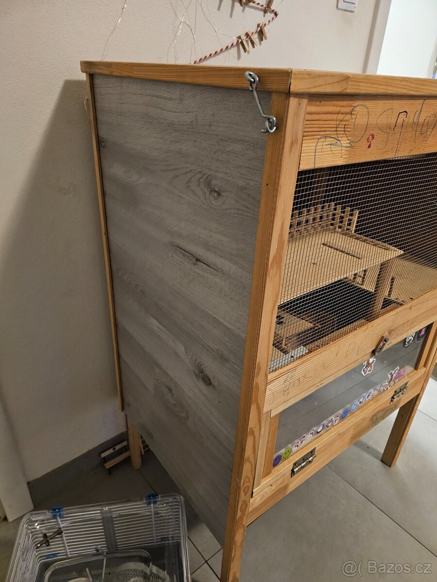 Velka klec + mala klec pro hlodavce - 4