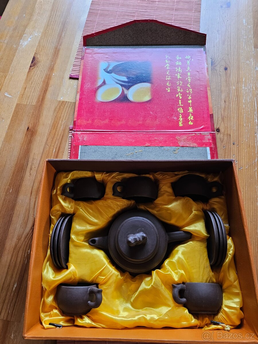 Keramická čajová souprava nepoužívaná - 4