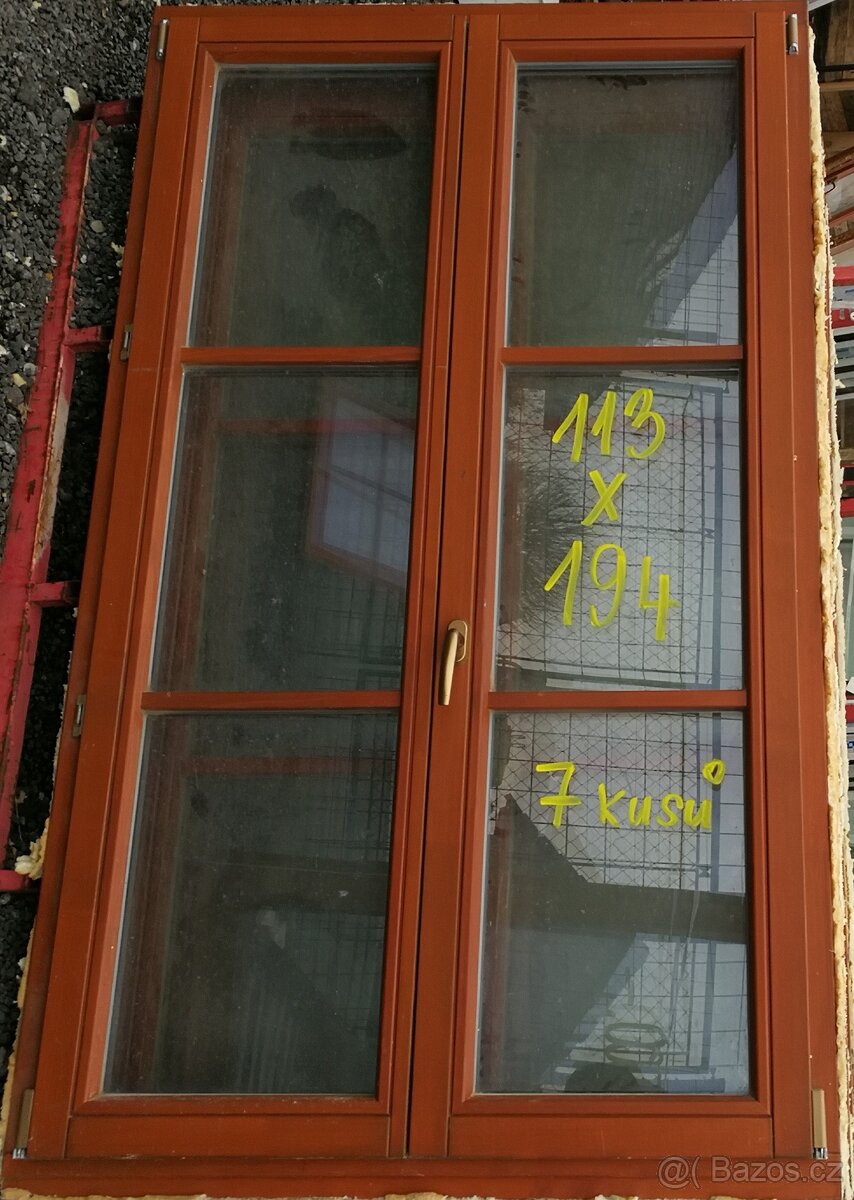 okna dřevěná použitá - 4