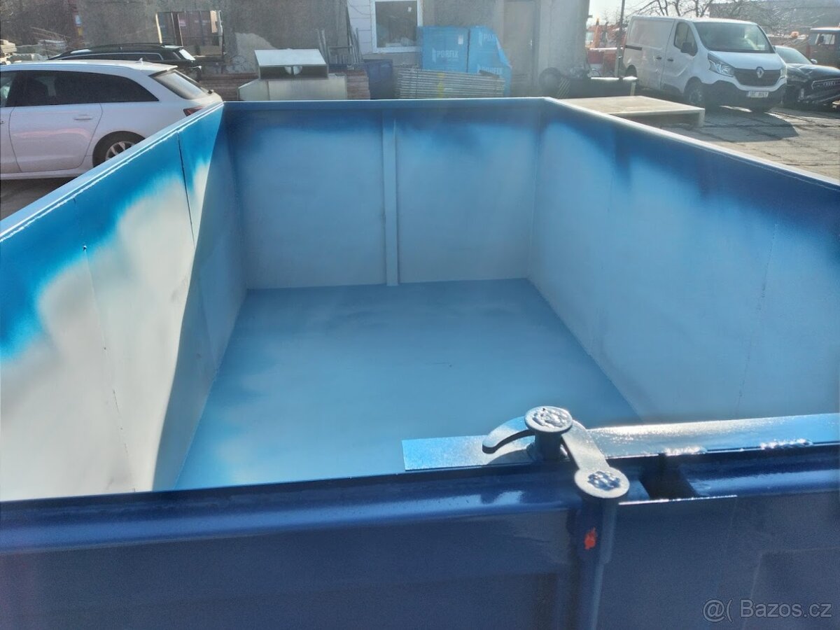 Prodám hákový suťový kontejner AVIA 9m3 - 4