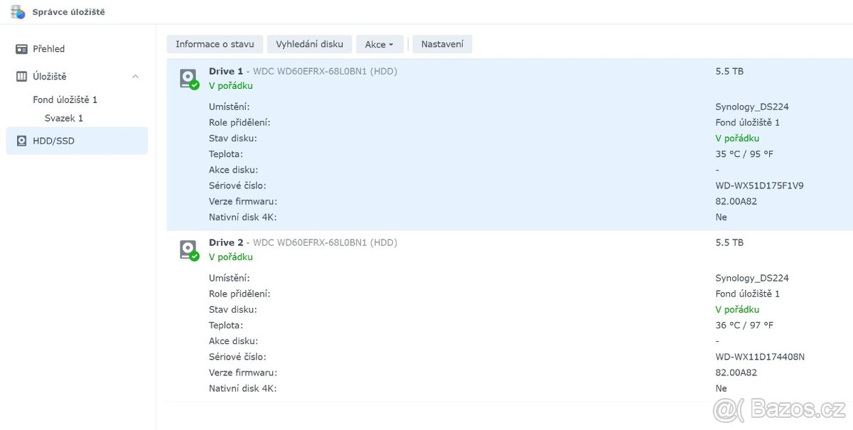 Synology DS224+ 12TB - 4