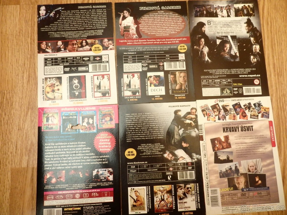 1.kolekce nových dvd v pošetkách č. 1-5.-sleva 20% z cen - 4