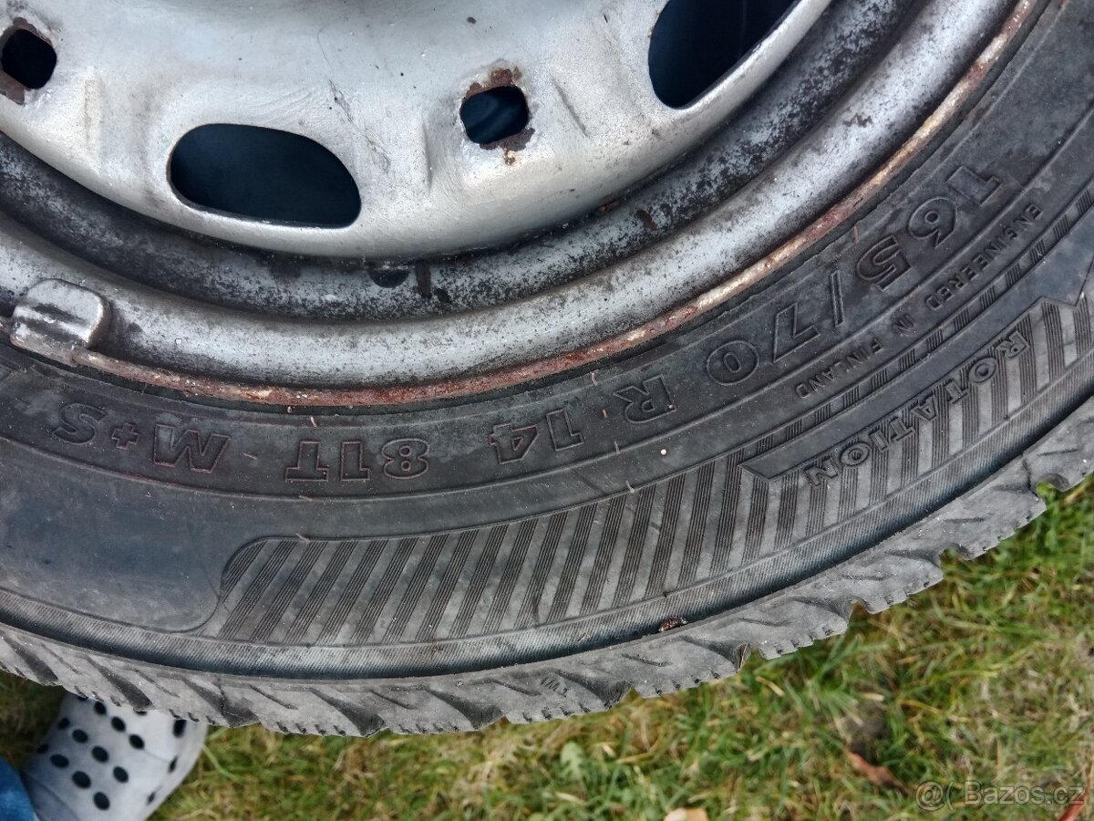 Zimní pneumatiky Nokian 165/70 r 14 - 4