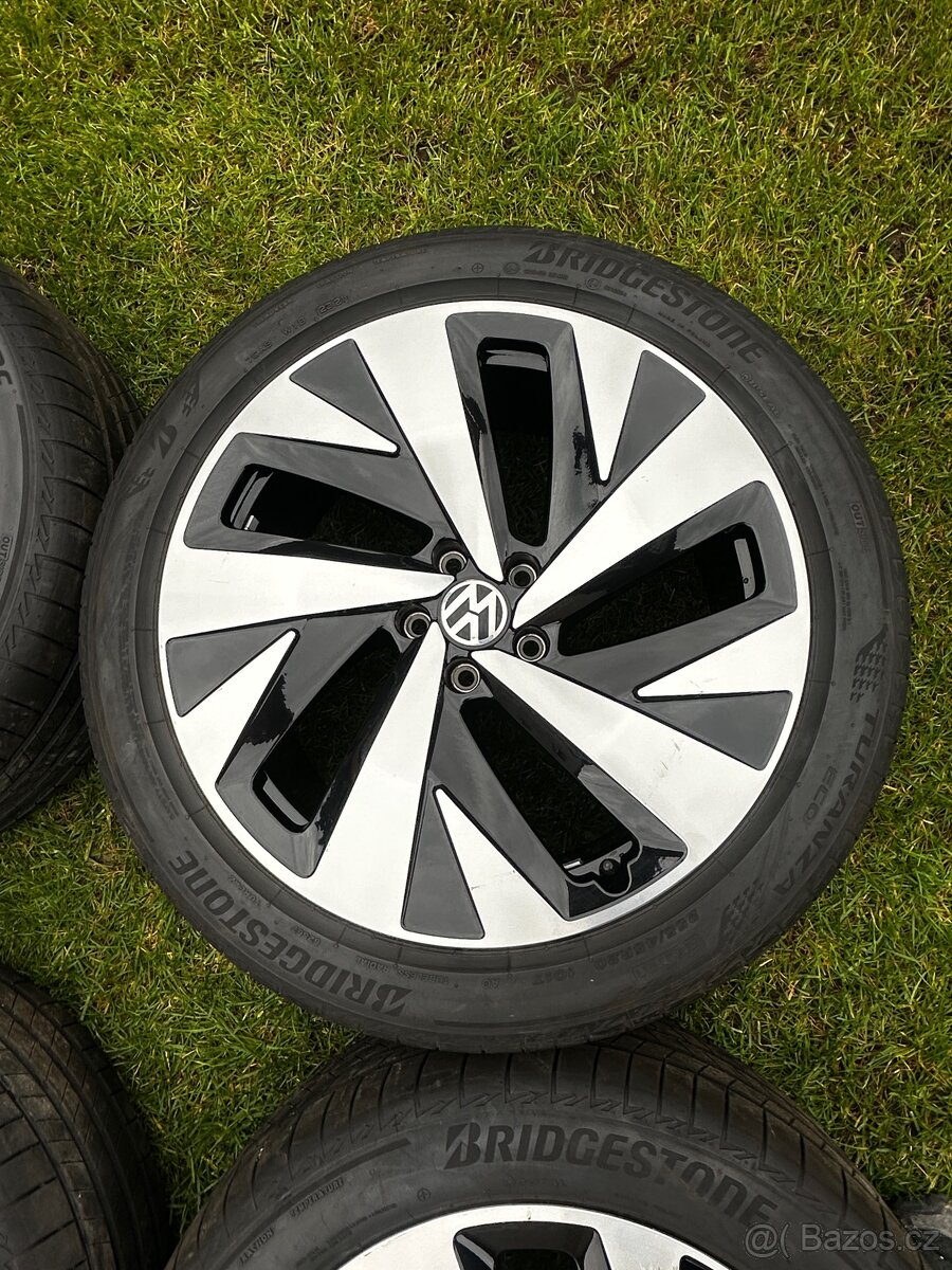 4x alu kola Volkswagen 20” + letní pneu Bridgestone Turanza - 4