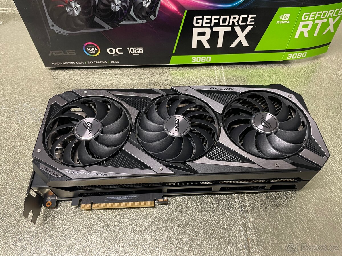 Grafická Karta ASUS ROG STRIX GeForce RTX 3080 GAMING O10G - 4