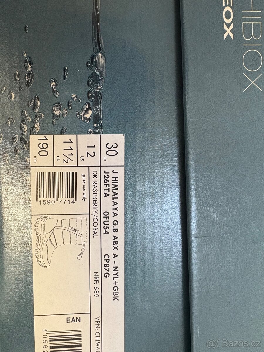 Zimní boty Geox amphibiox 30 - 4