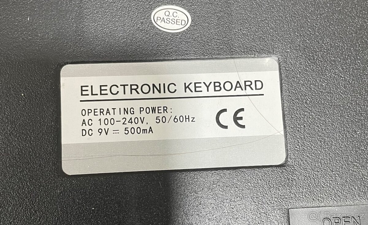 Klávesy Fox K 186 - 4