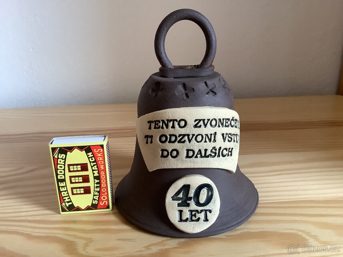 Keramický zvonek 40 - 4