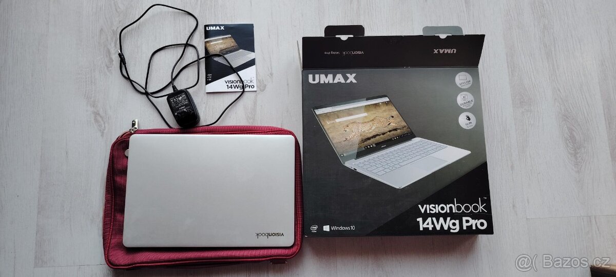 Celokovový UMAX VisionBook 14Wg Pro+SSD 240GB - 4
