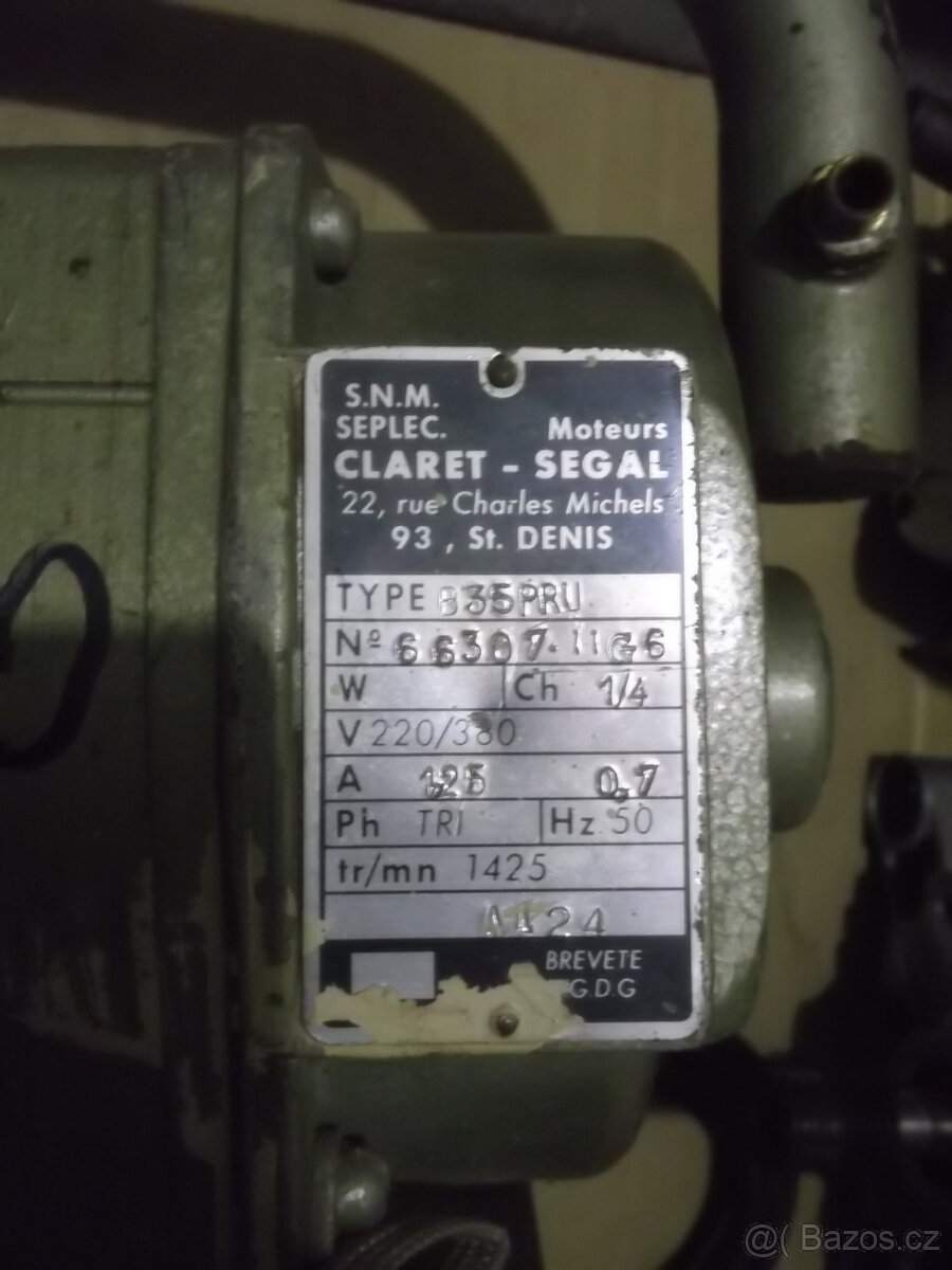 elektromotory,kompresor,ložiskové osy,kabely - 4