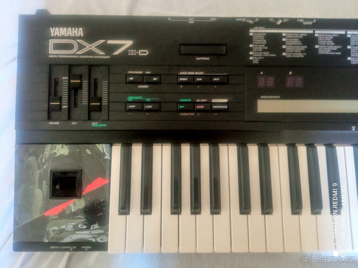 Predám Yamaha dx7 II d + karta - [ - 4