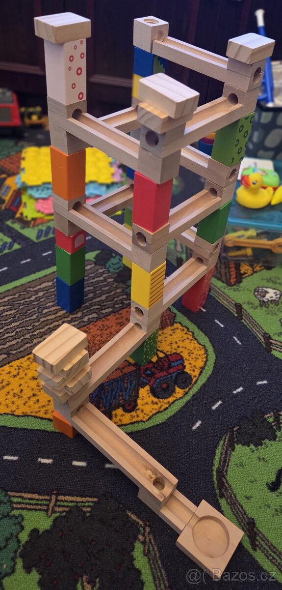 Dřevěná kuličková dráha - 4